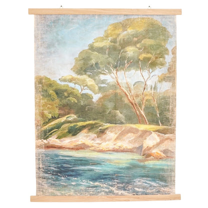 Luxe Banner Recycled Paper Print - The Lérins Islands