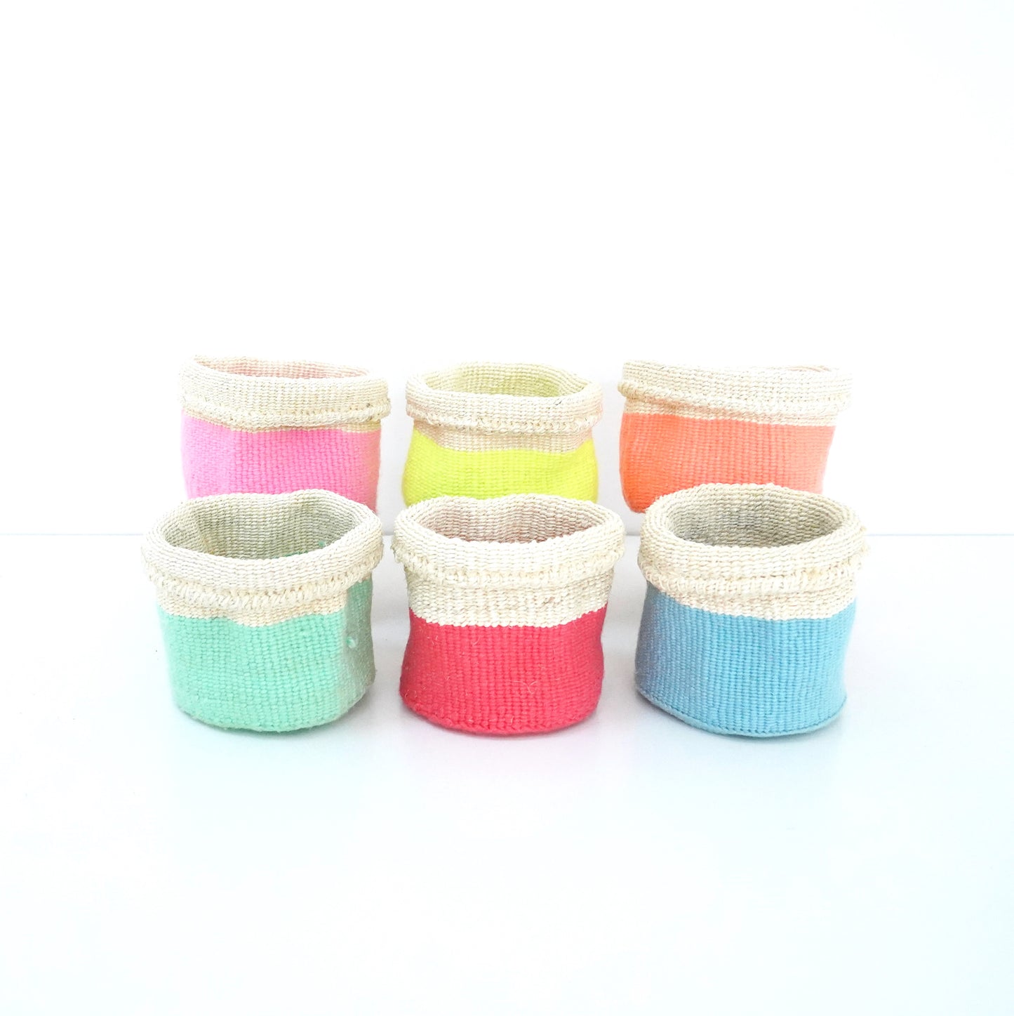 Sisal and Wool Collection - Femi Basket