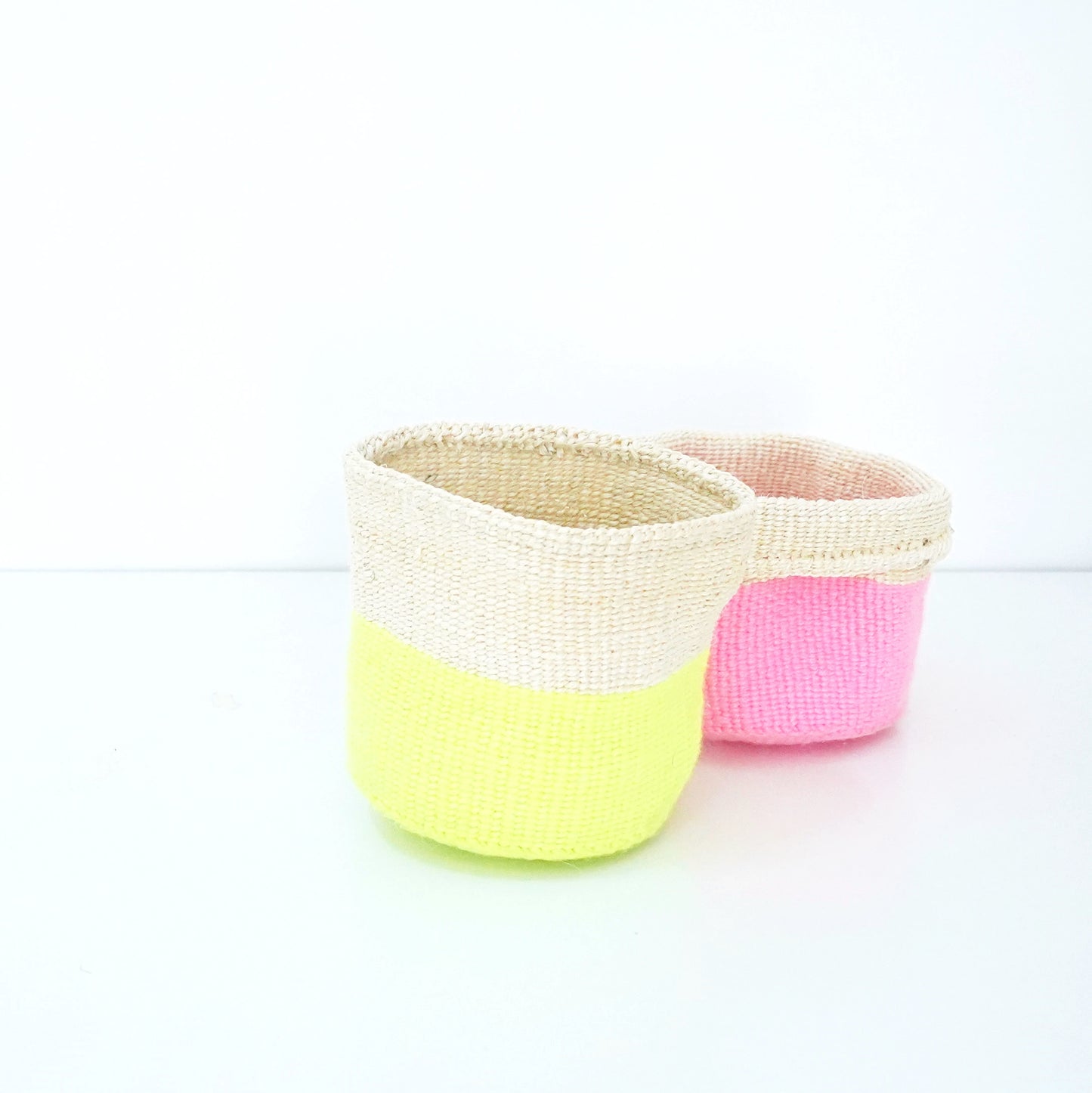 Sisal and Wool Collection - Femi Basket