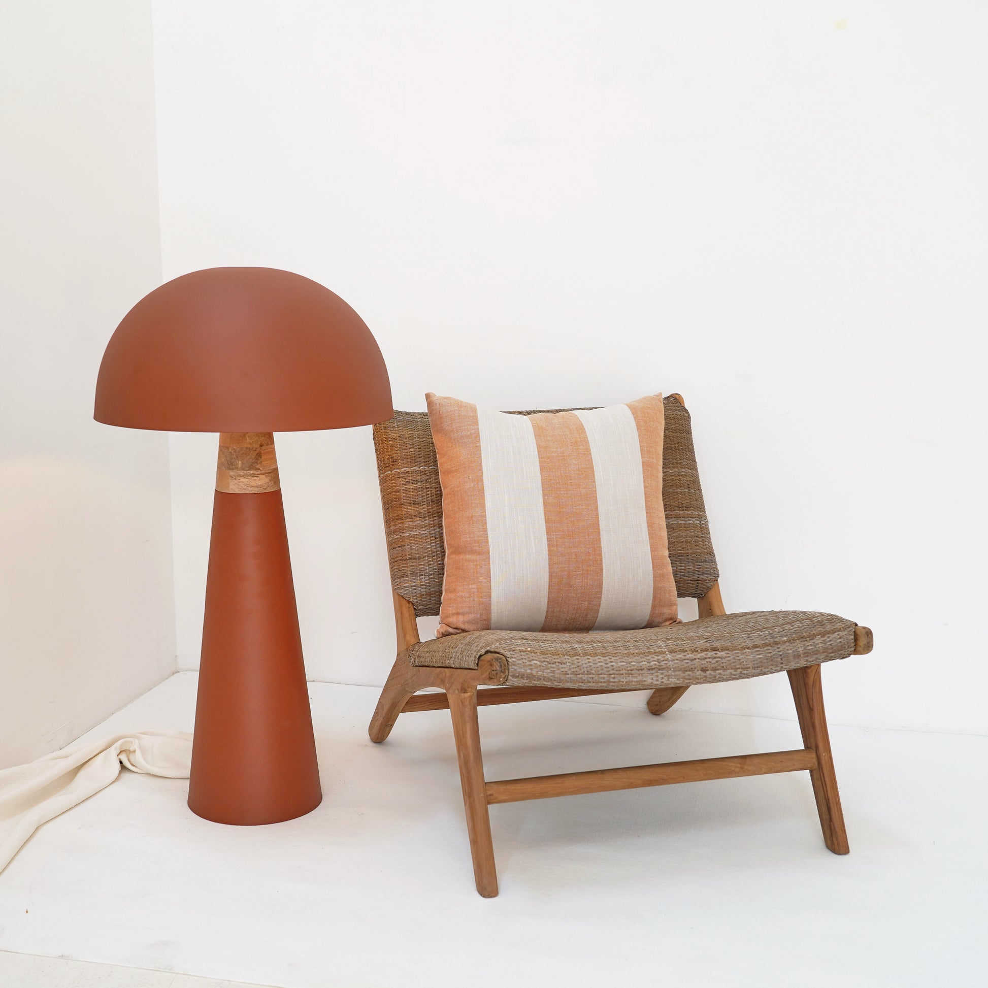 Bella Luna Floor Lamp, with chair - Tribe Dubai