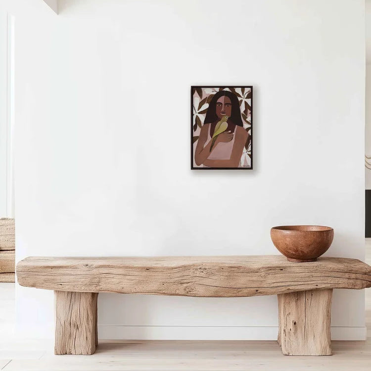 KARINA JAMBRAK - Girl with Parrot