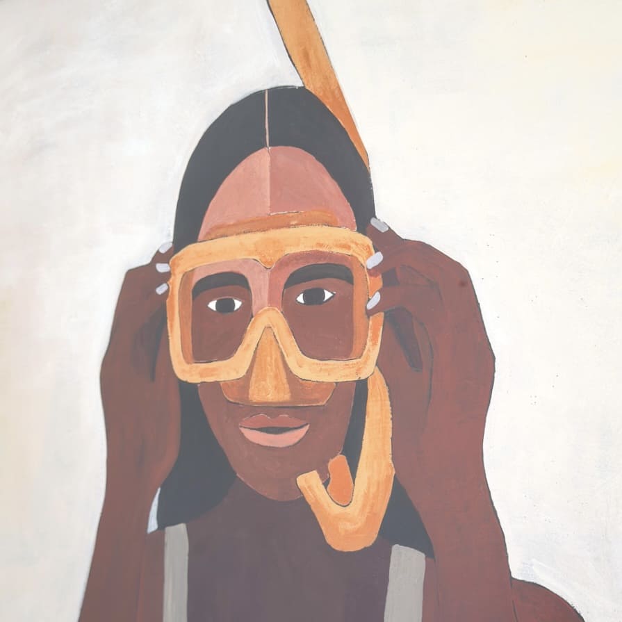 KARINA JAMBRAK - Girl with Snorkel