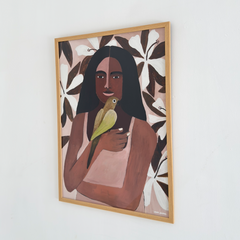 KARINA JAMBRAK - Girl with Parrot