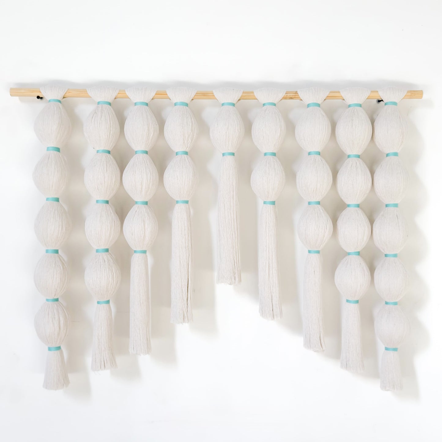 Ethreal Knots-Coral Wall Hanging