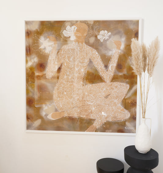 Jai - White Flower - Limited Edition Print