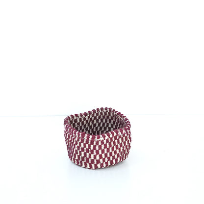 Sisal and Wool Collection - Jabari Basket