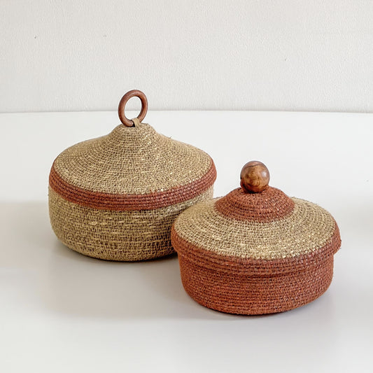Kai Seagrass Collection -Kaya Basket Set