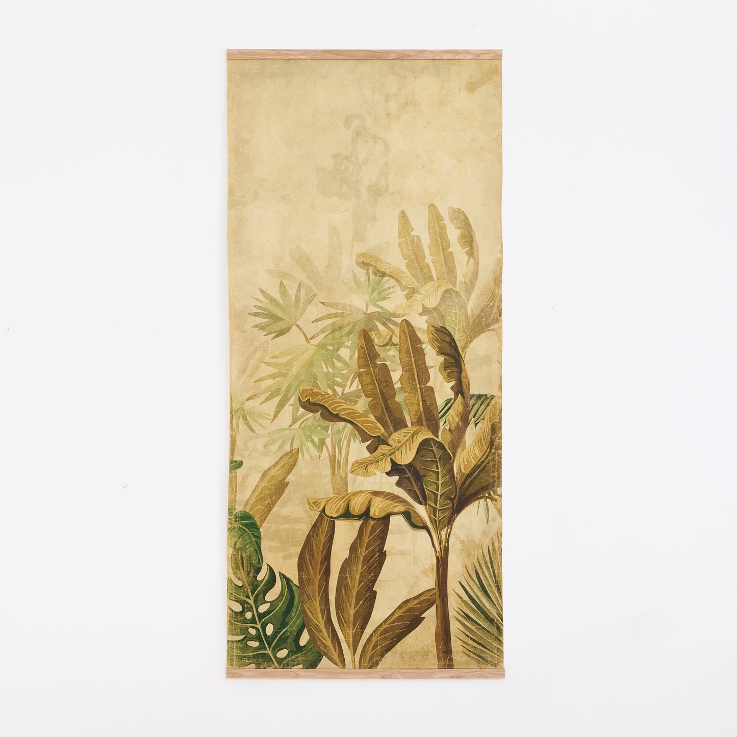 Luxe Banner Recycled Paper Print - Tropical Forest Triplet