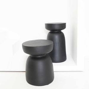 Mateo Table Sculpture - Black