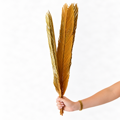 Infinity Flowers - Golden Palm Fronds