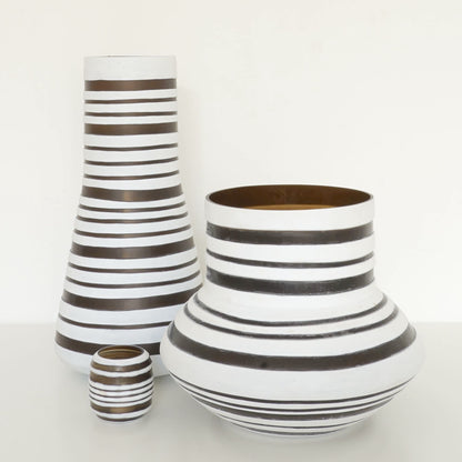 Molten Collection - Zebra Vase