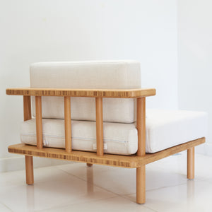 Nubambu 1 2 or 3 Seater Sofa [ Custom Made ]
