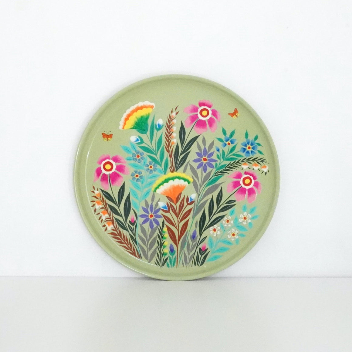 Wildflower Tin Collection - Aster Round Tray