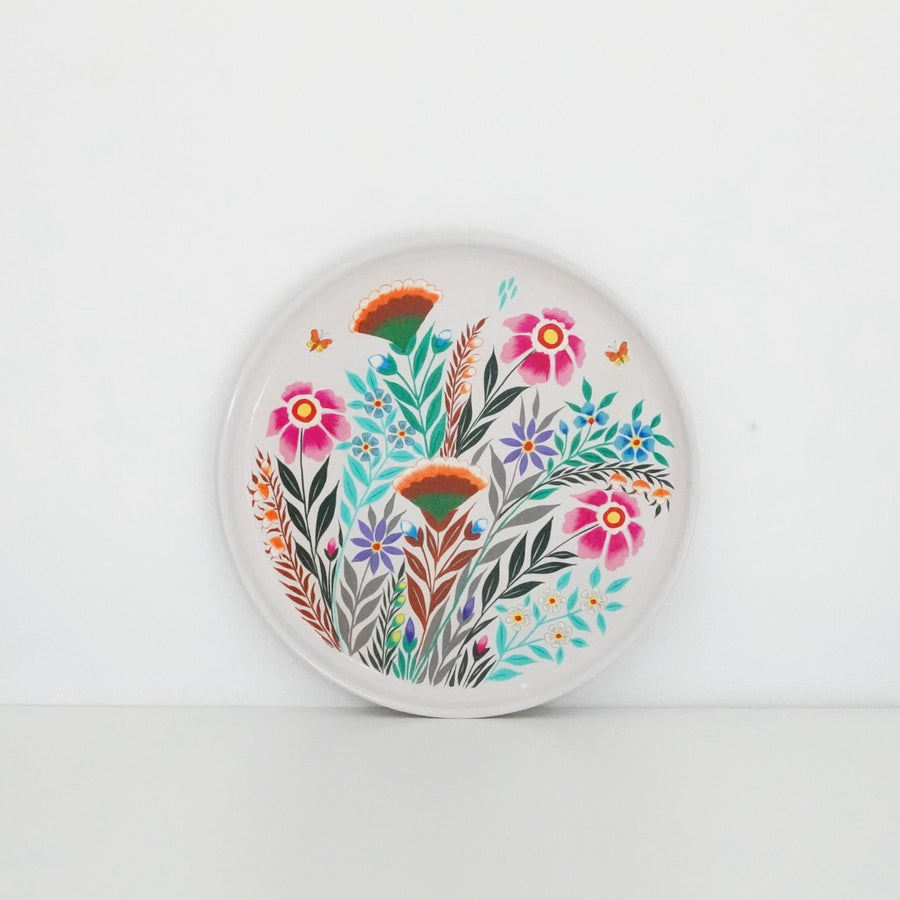 Wildflower Tin Collection - Aster Round Tray