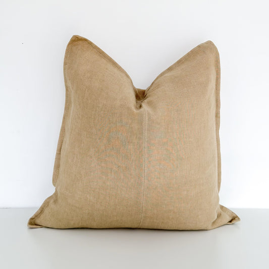 Sandstone Linen Cushion