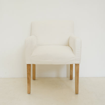 Signature Linen - Dining Chair with Arm