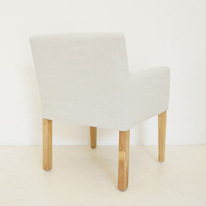 Signature Linen - Dining Chair with Arm