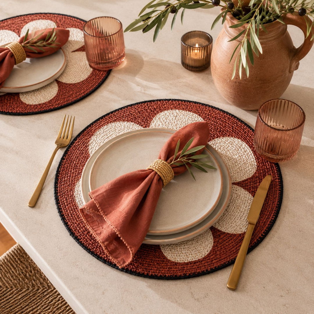 Kai Seagrass Collection - Petal Kai Placemat