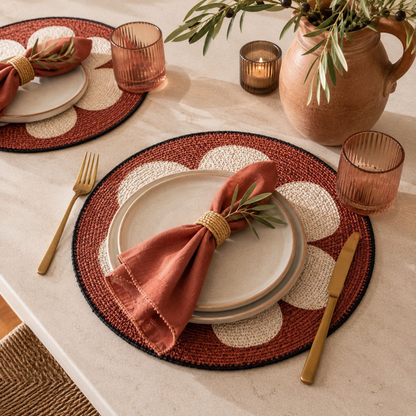 Kai Seagrass Collection - Petal Kai Placemat