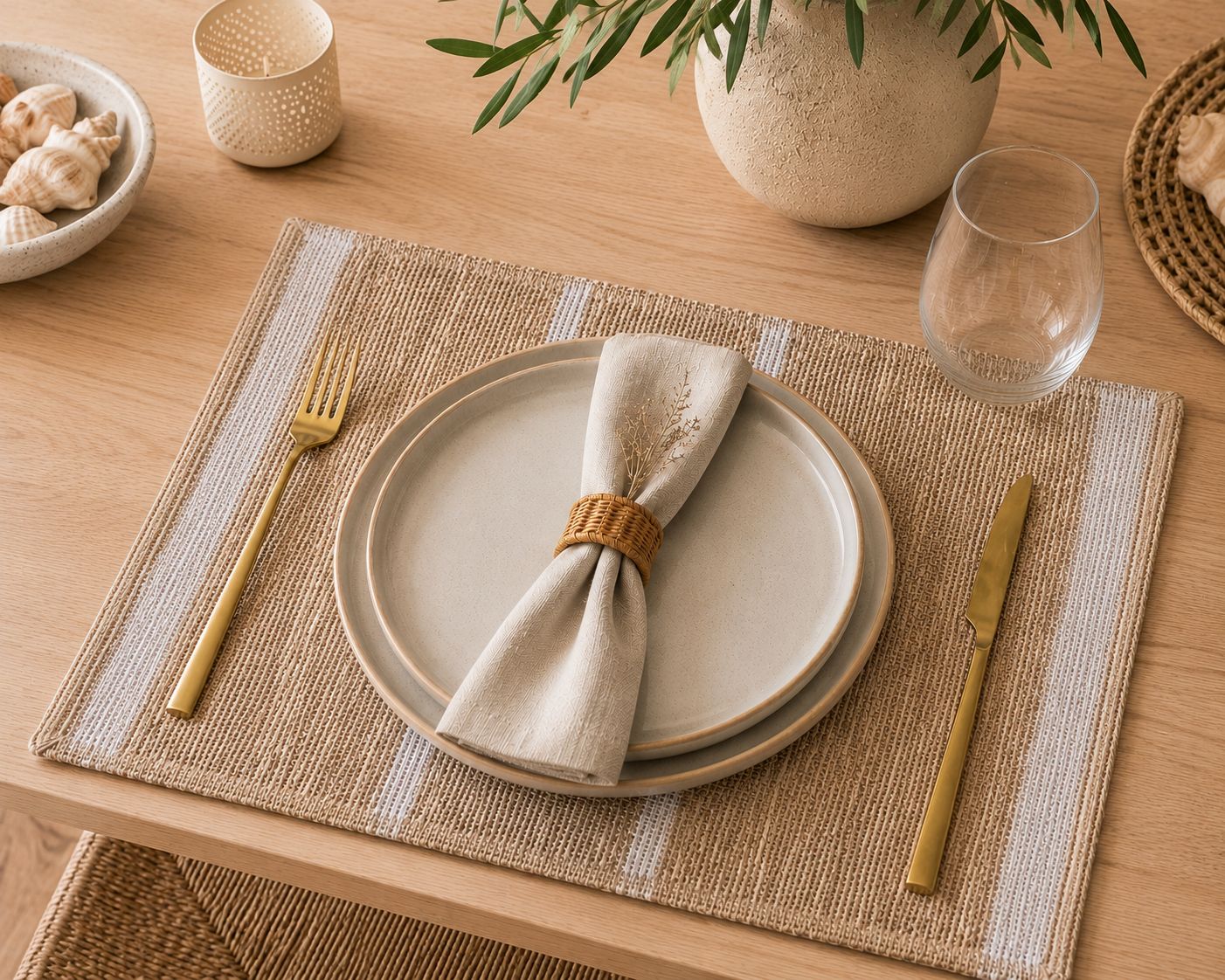 Kai Seagrass Collection - Sahara Kai Placemat