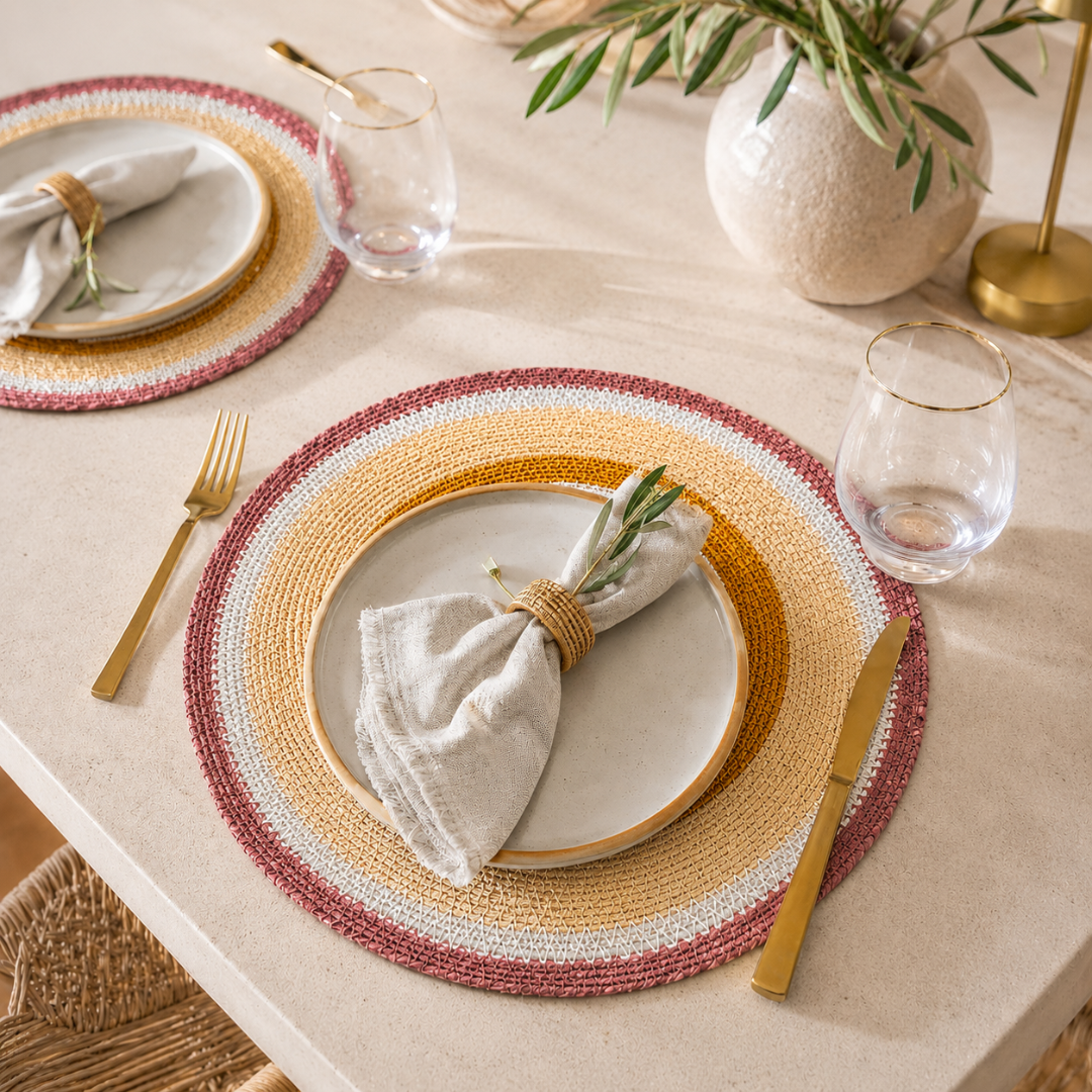 Kai Seagrass Collection - Sunbeam Kai Placemat