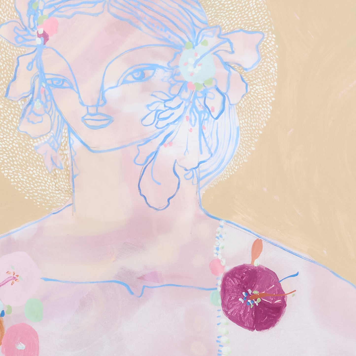 Jai - A way with Flowers Limited Edition Print