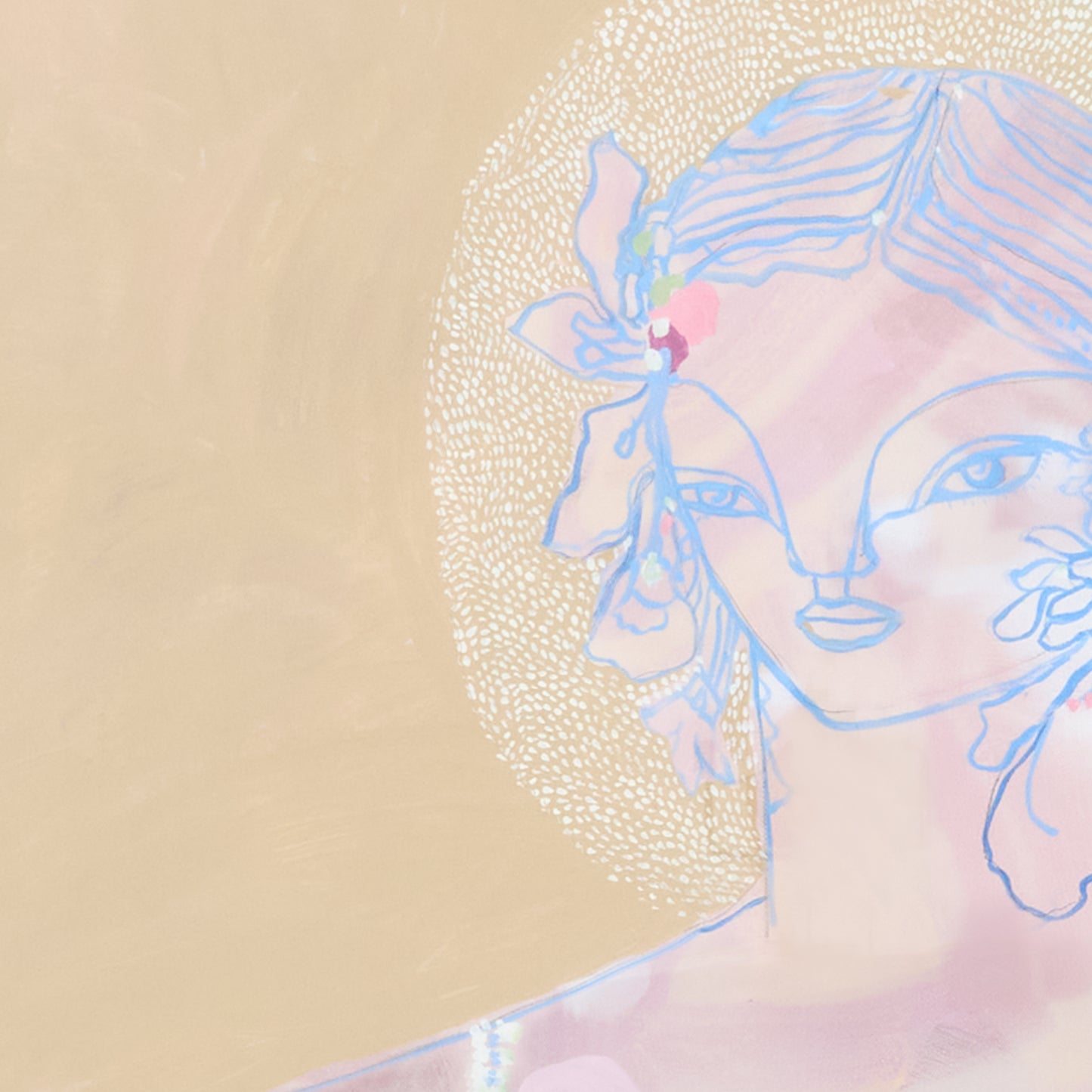 Jai - A way with Flowers Limited Edition Print