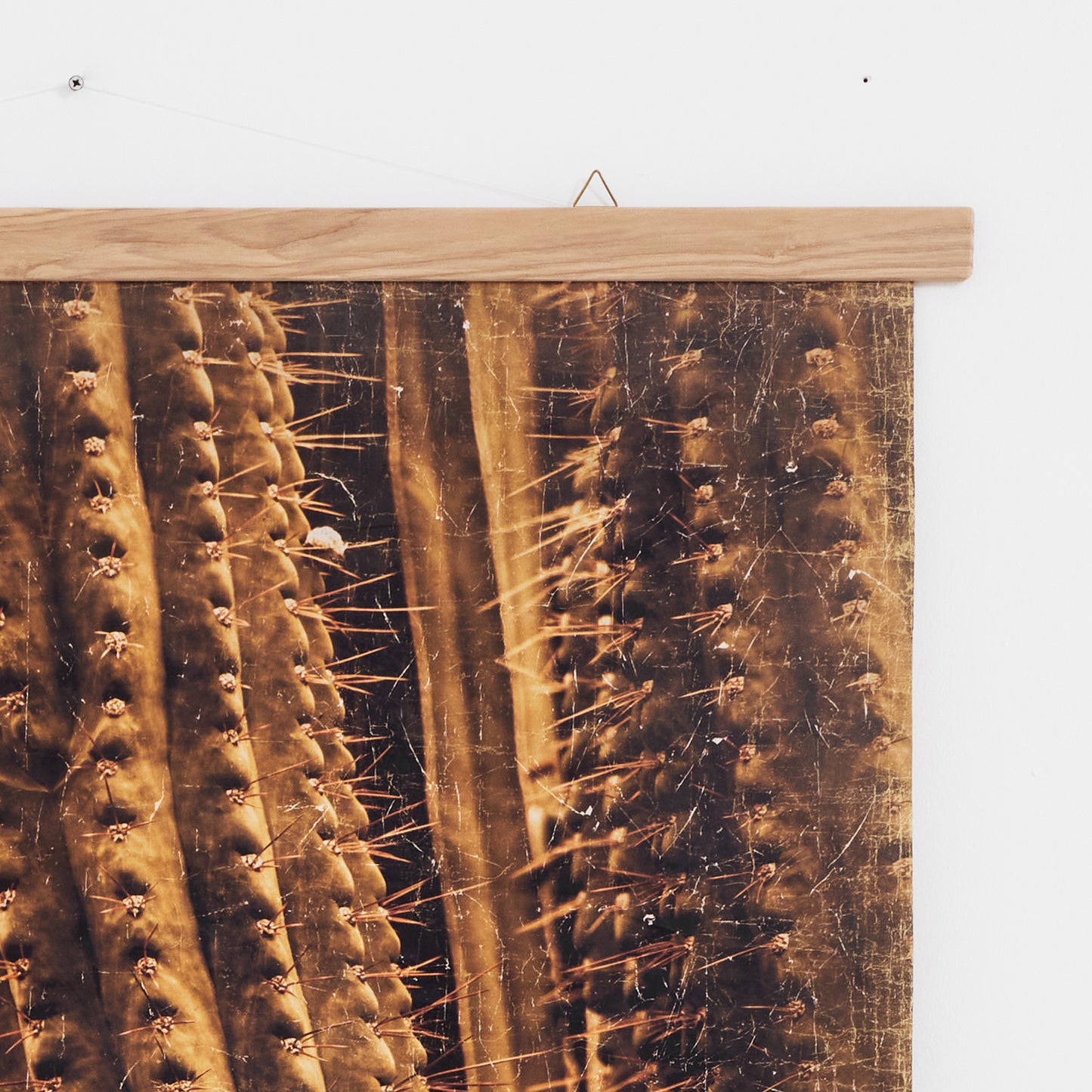 Luxe Banner Recycled Paper Print - Botanical Cactus