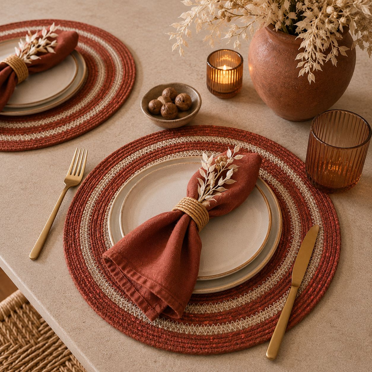 Kai Seagrass Collection - Ring Placemat
