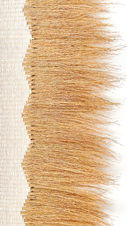 Husk Collection- Chawal Ivory Wall Art