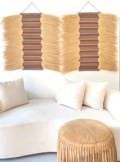Husk Collection- Chawal Chocolate Wall Art