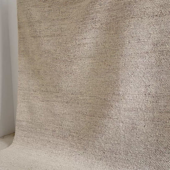 Ivory jute rug, sustainable indoor rug - Tribe Rugs Collection