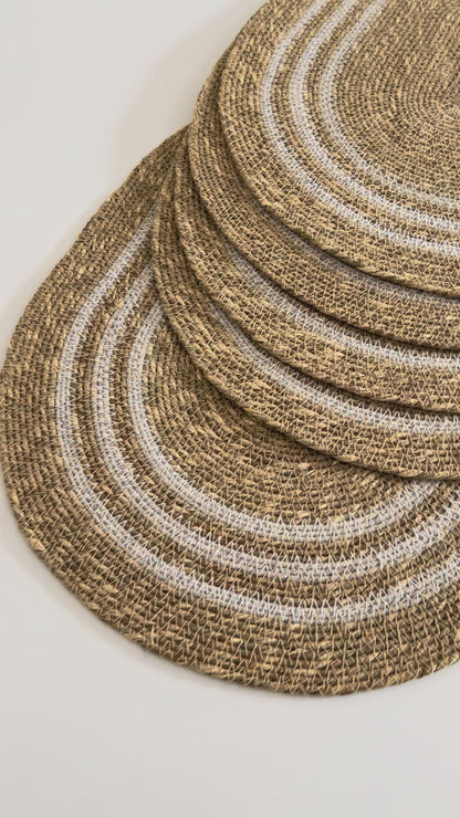 Kai Seagrass Collection - Dune Oval Placemat