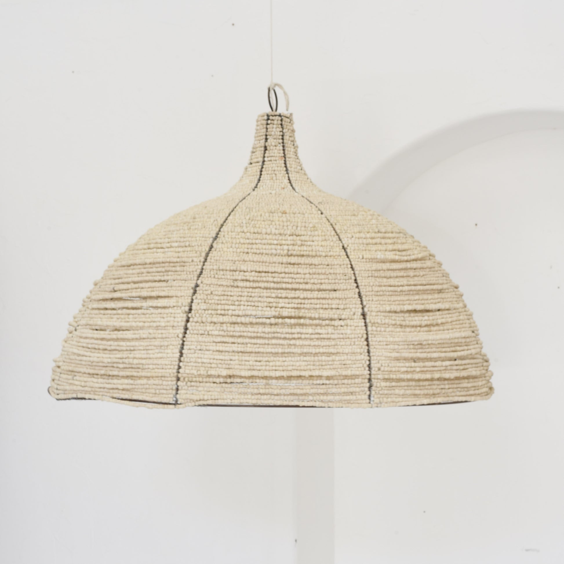 Clay Beaded Light Shade - Tribe Dubai