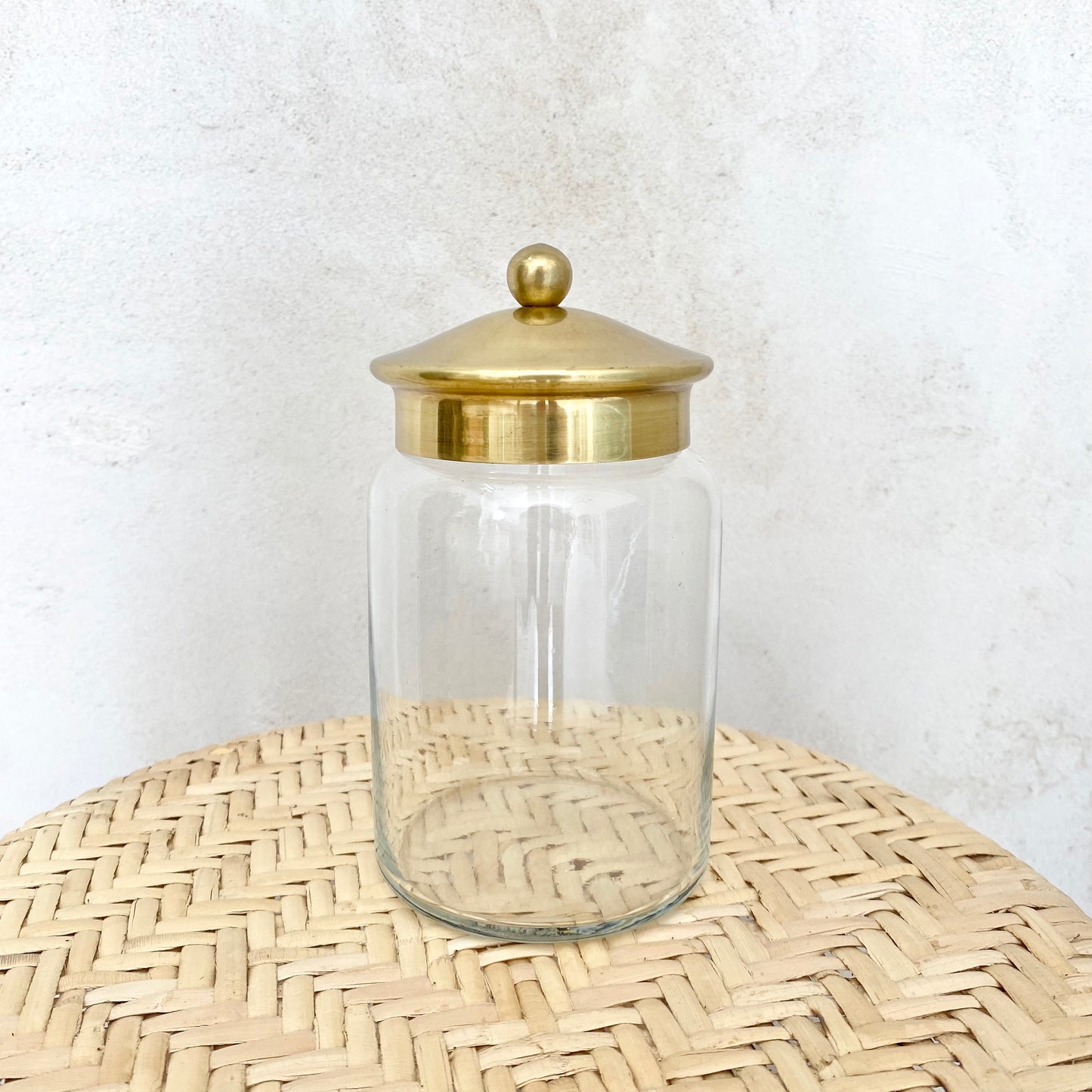 Brass Vintage Jar