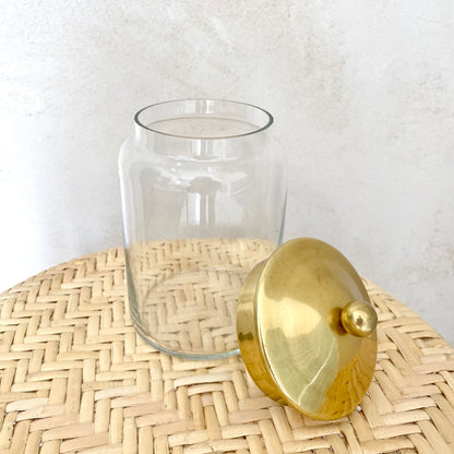 Brass Vintage Jar