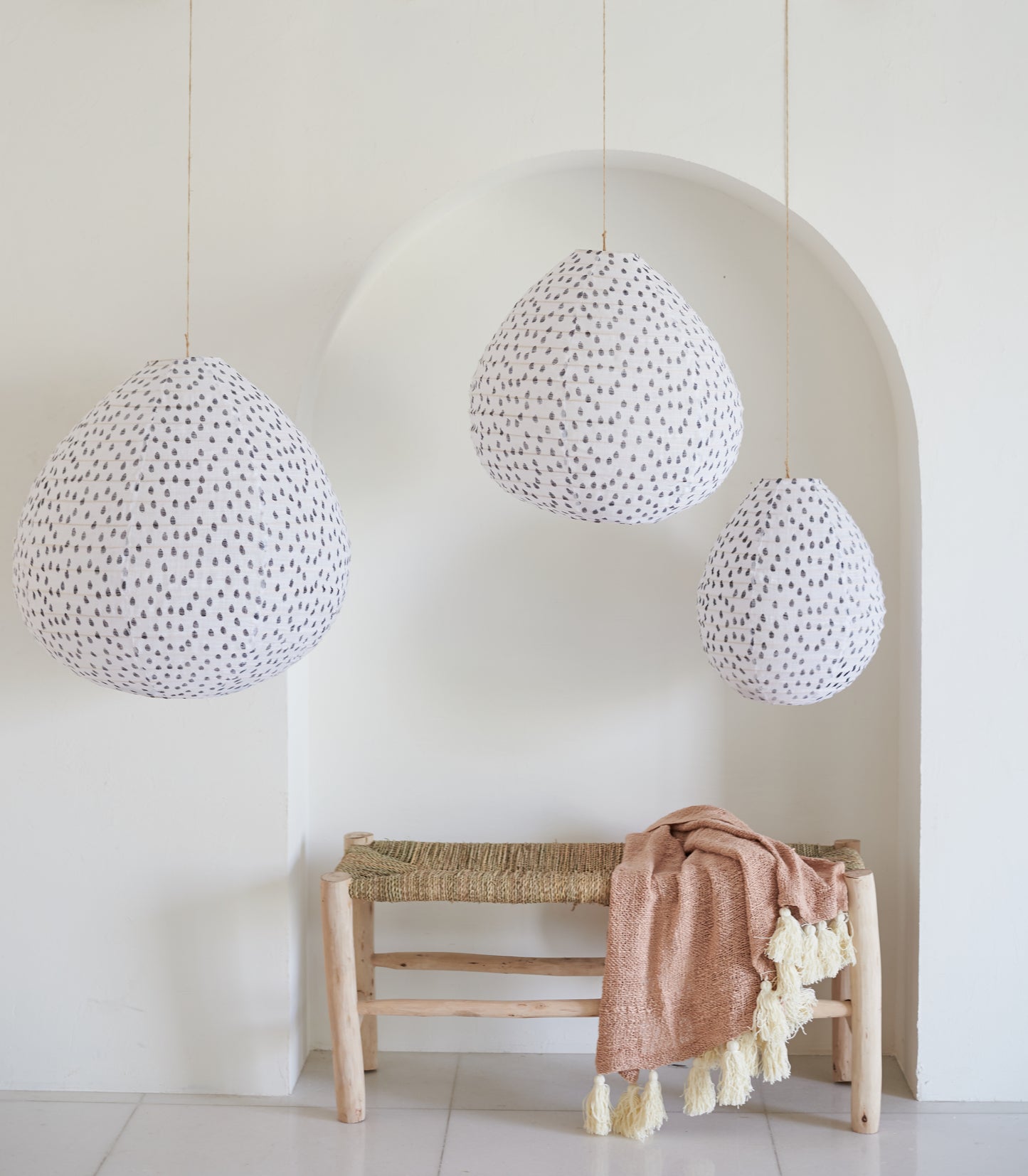 Lumiere Light Shades, Seed Shade - White