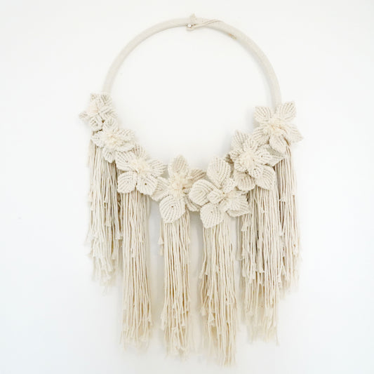 Macrame Flower Wall Hanging