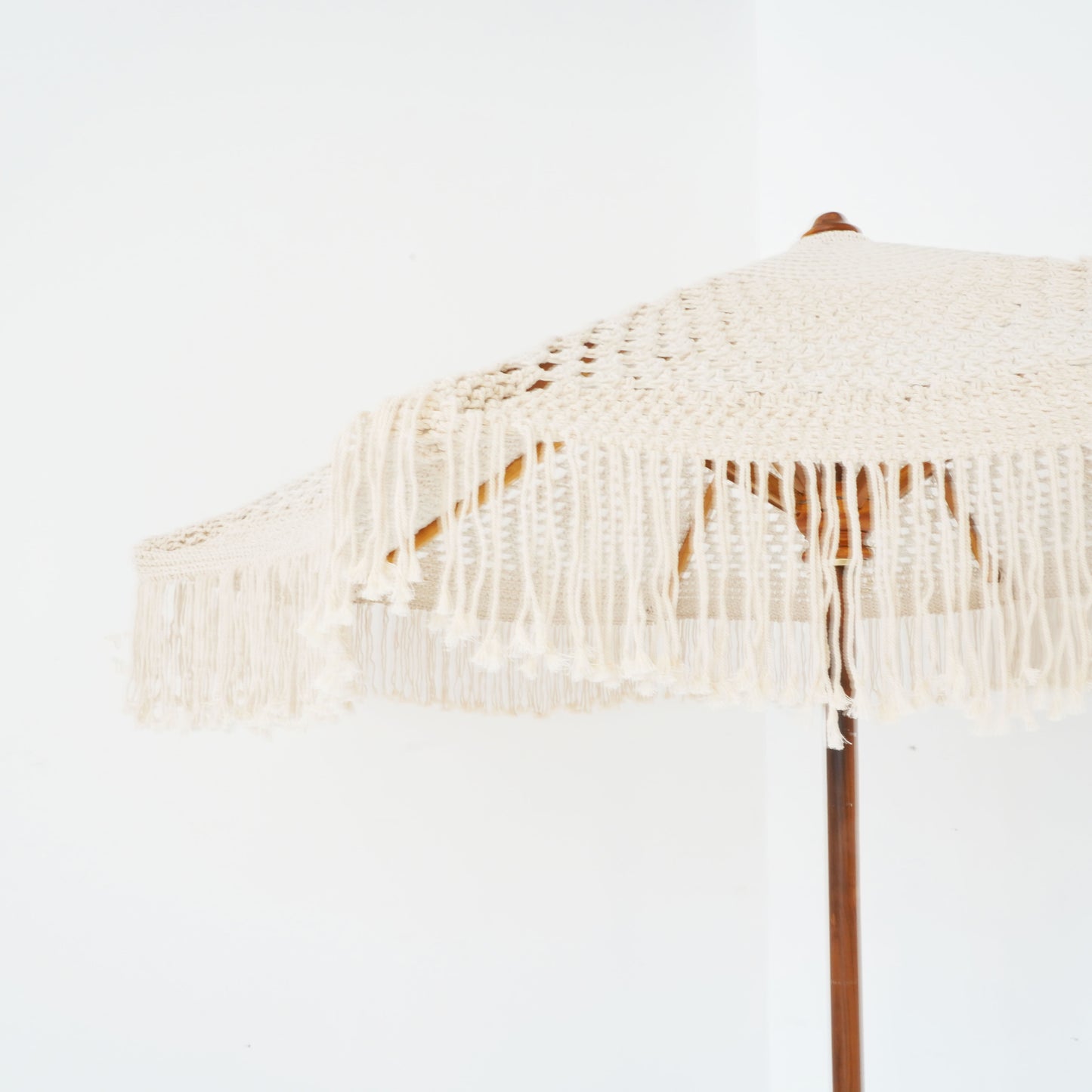 Albertine Macrame Umbrella with stand