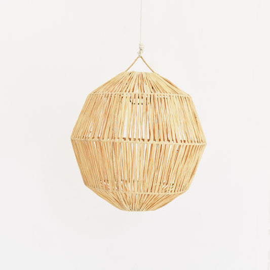 Raffia Ball Light Shade -  Tribe Dubai