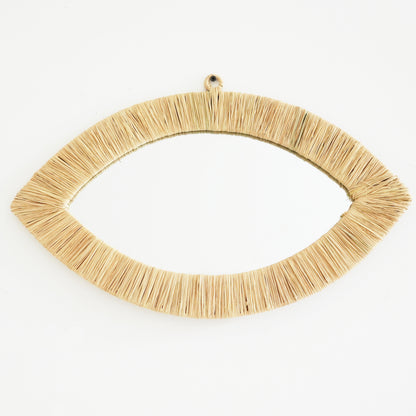 Raffia Eye Mirror