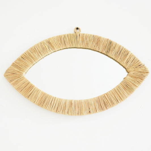 Raffia Eye Mirror