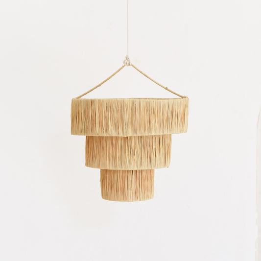 Raffia Frill Light Shade - Tribe Dubai