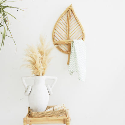 Rattan Towel Hanger