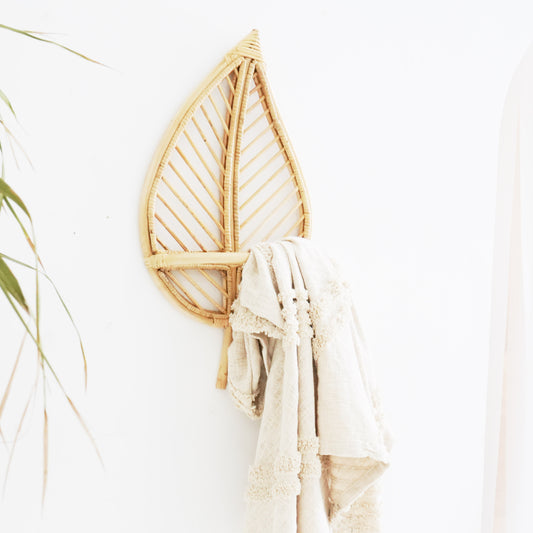 Rattan Towel Hanger