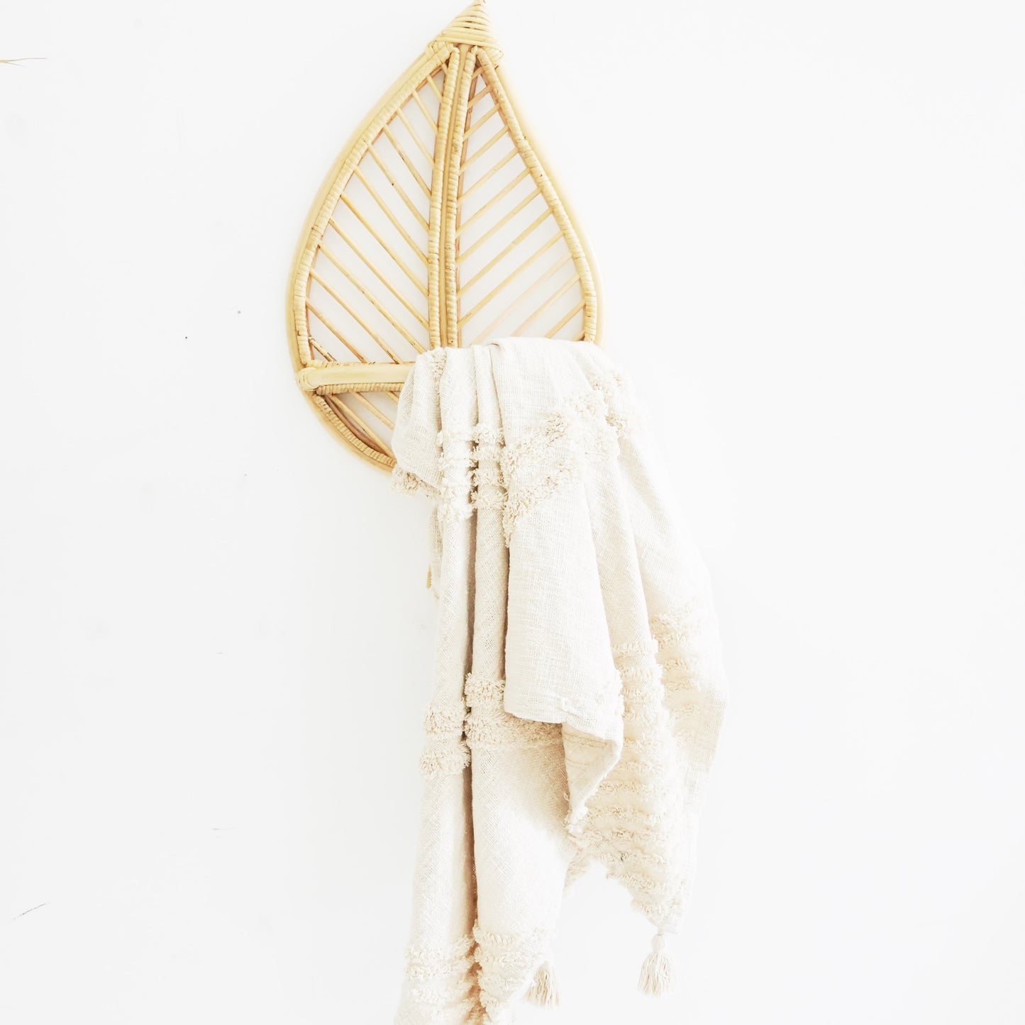 Rattan Towel Hanger