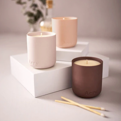 Wanderlust votive candles - Set of 3