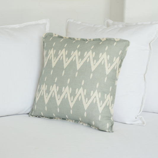 Solstice Cushion - Sea Green