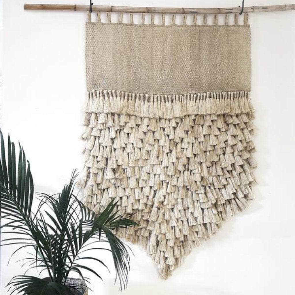 Jumbo Jute Wall Hanging by Dharma Door
