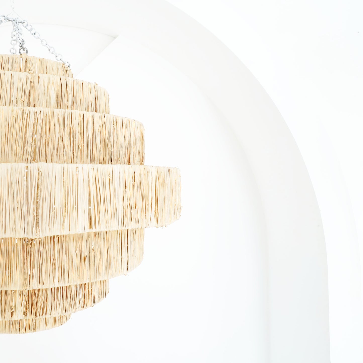 Amrita Raffia Light Shade - Tribe Dubai